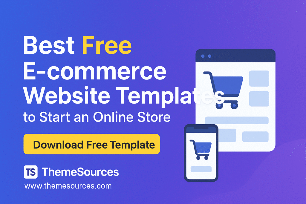 Best Free E-commerce Website Templates to Start an Online Store