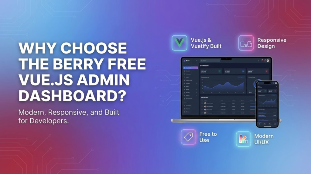 Free vue.js admin dashboard
